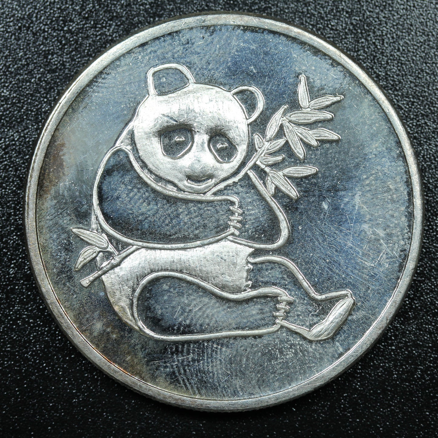 1 oz .999 Fine Silver Art Round - International Silver Trade Unit Panda