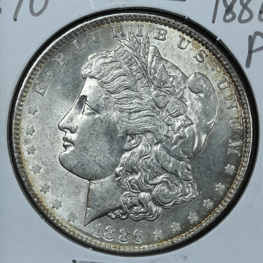 1886 P Morgan Silver Dollar - Philadelphia
