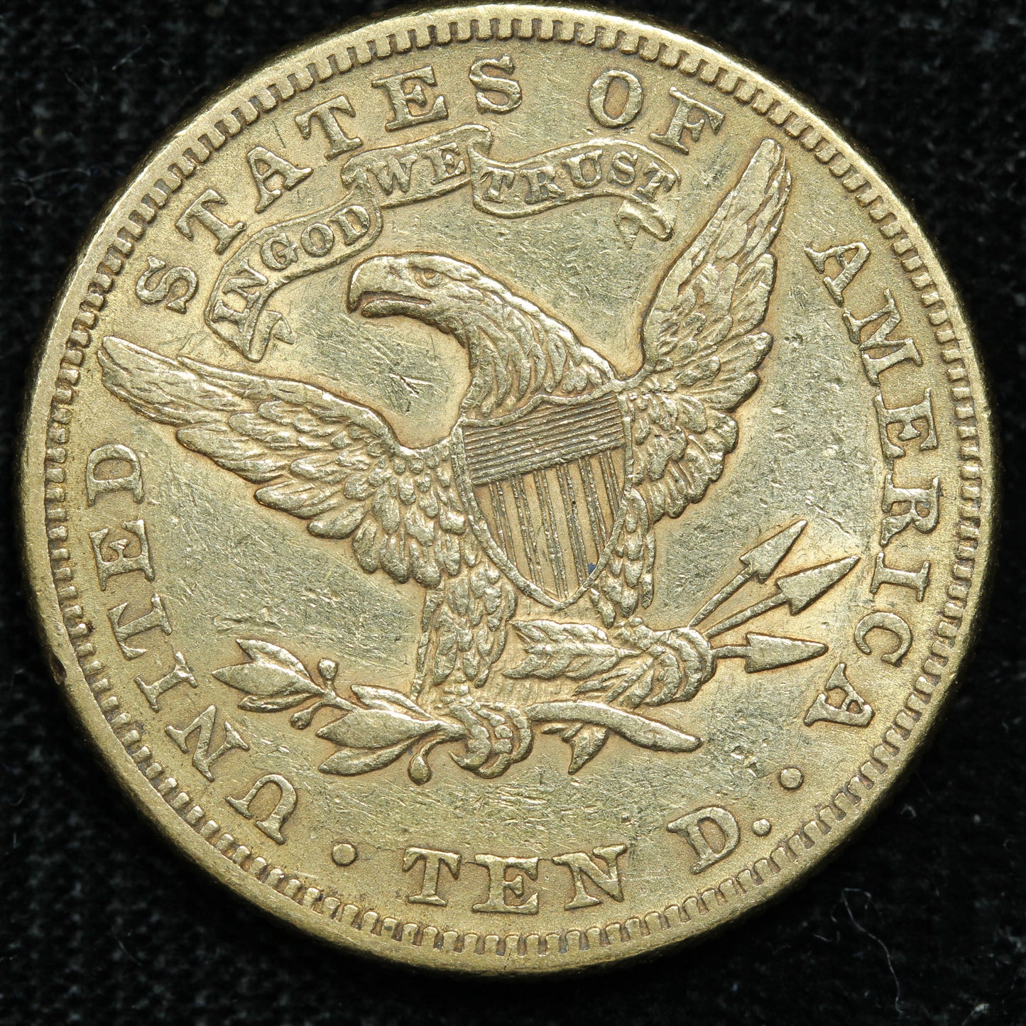 1881 (Philadelphia) $10 Liberty Head US Gold Eagle Coin (#2)