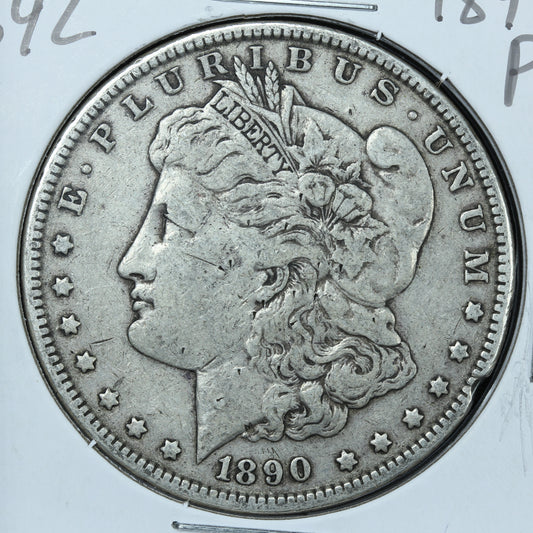 1890 P Morgan Silver Dollar - Philadelphia