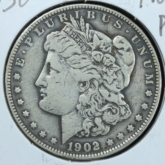 1902 P Morgan Silver Dollar - Philadelphia