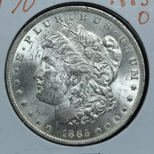 1885 O Morgan Silver Dollar - New Orleans