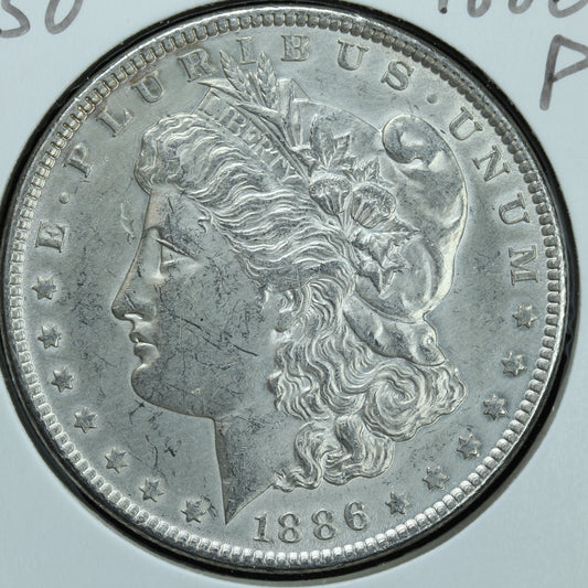 1886 P Morgan Silver Dollar - Philadelphia