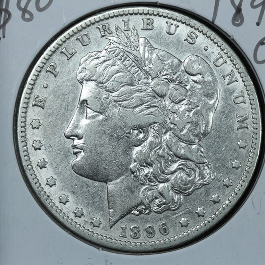 1896 O Morgan Silver Dollar - New Orleans