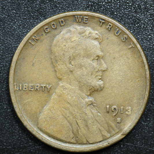 1913 S Lincoln Wheat Penny