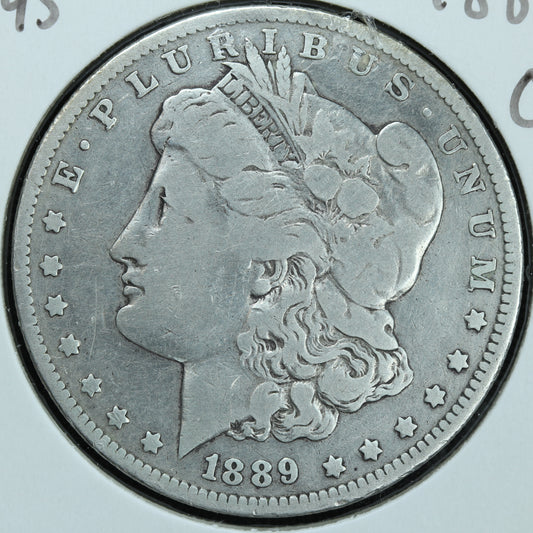 1889 O Morgan Silver Dollar - New Orleans