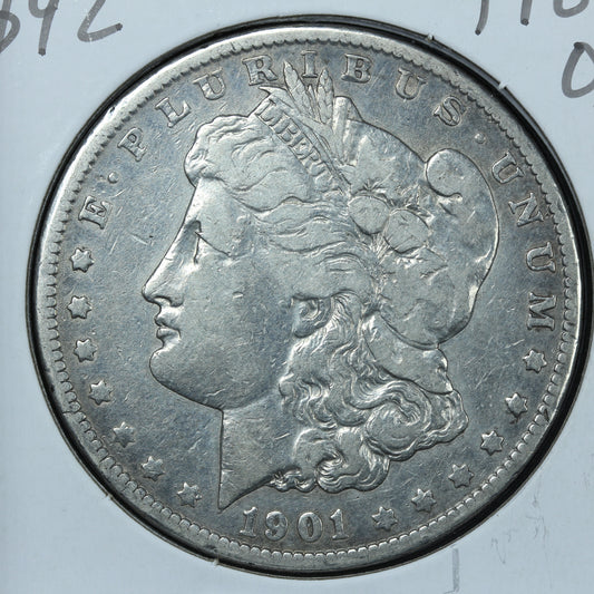1901 O Morgan Silver Dollar - New Orleans