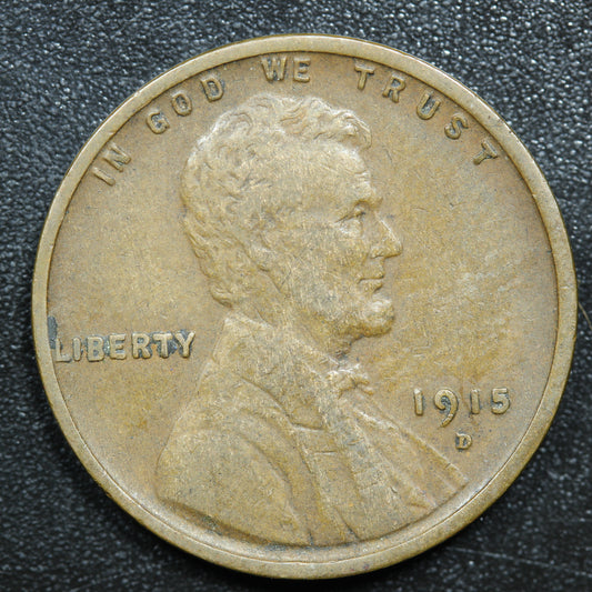 1915 D Lincoln Wheat Penny
