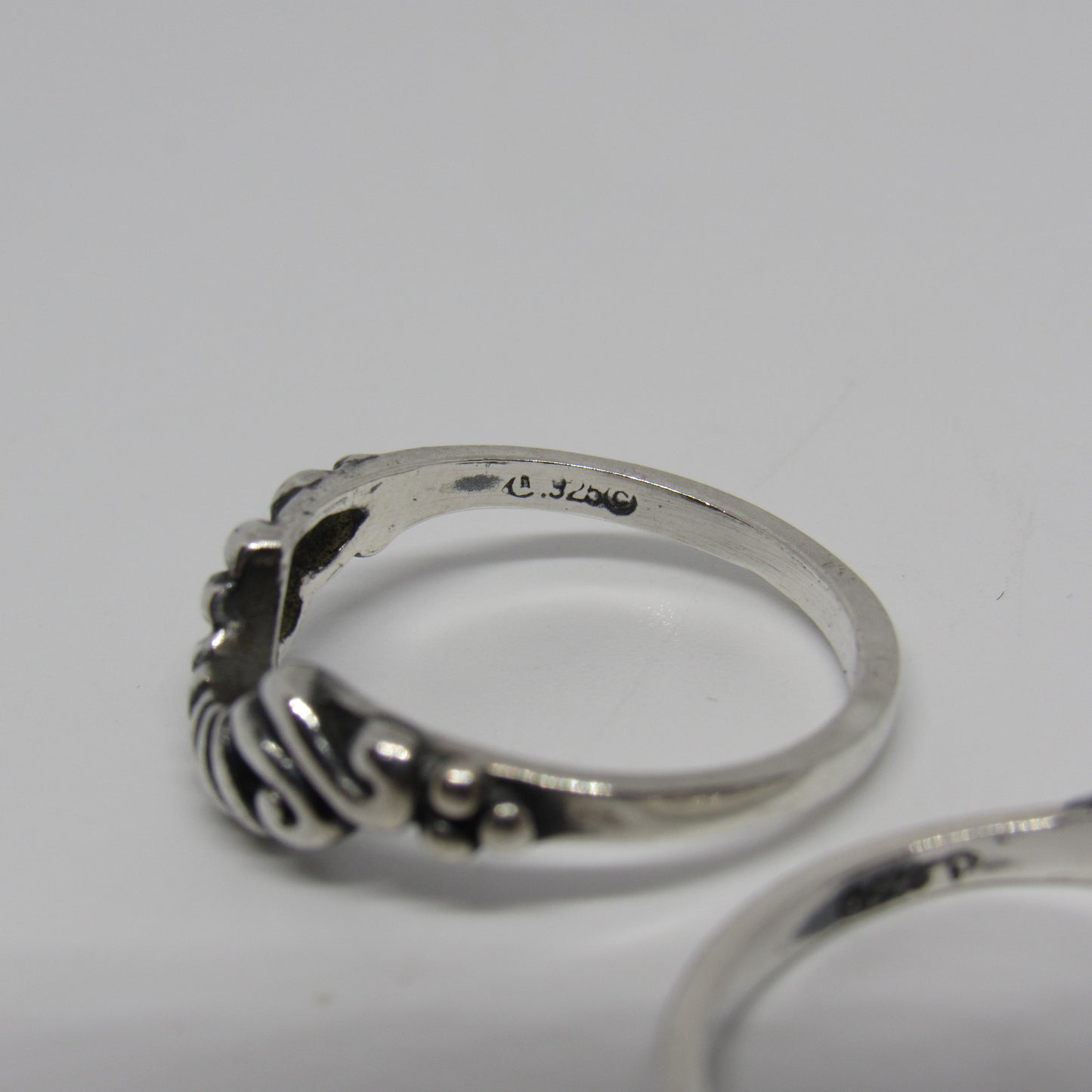 Sterling Silver Relios Carolyn Pollack Sunburst Ring Enhancer - Sz 7