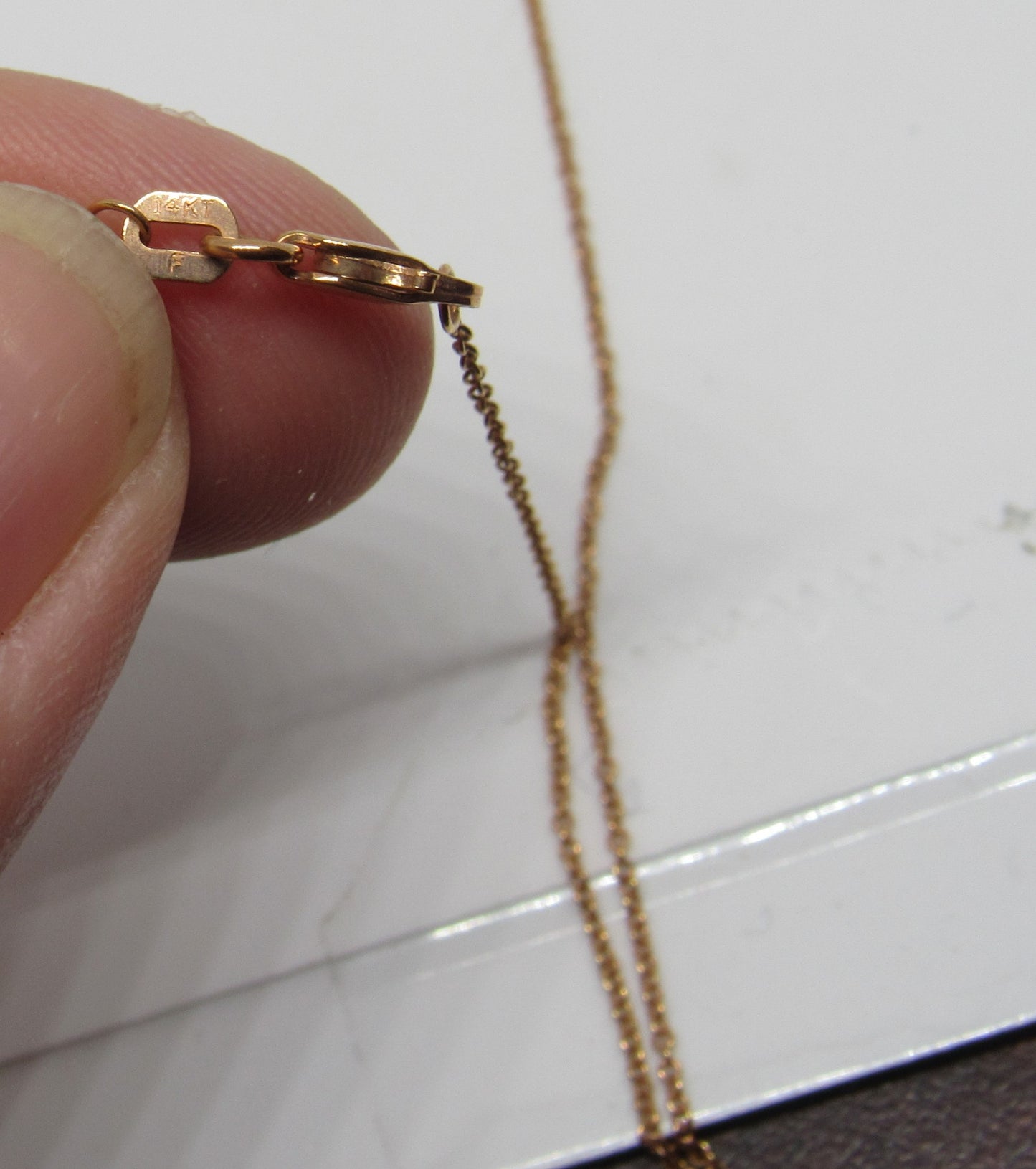 LeVian 14k Rose Gold Chocolate Diamonds Smoky Quartz Pendant Necklace - 18 in