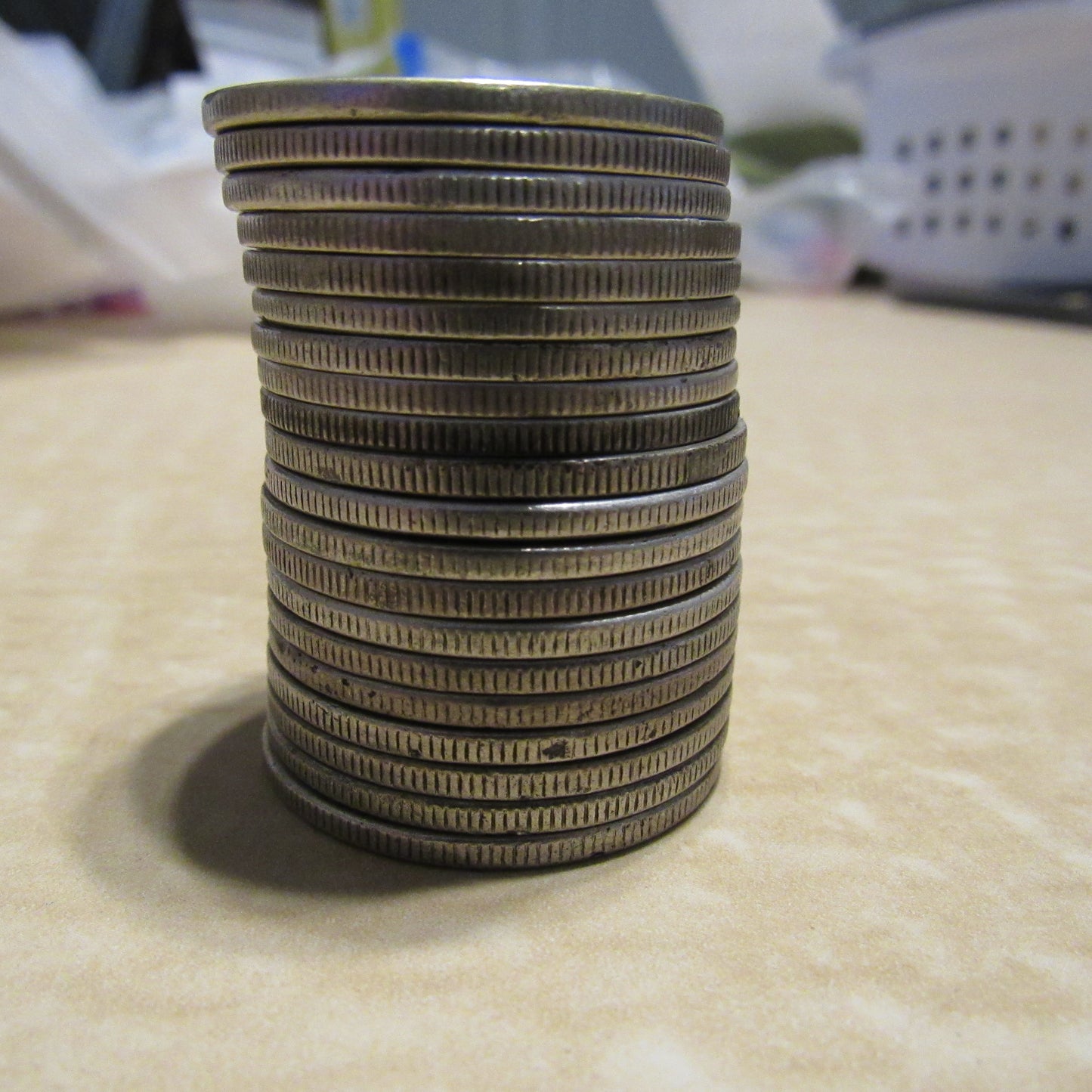 Roll of Walking Liberty 1/2 Dollars 10$ Face 90% Silver  20 Coins Readable Dates