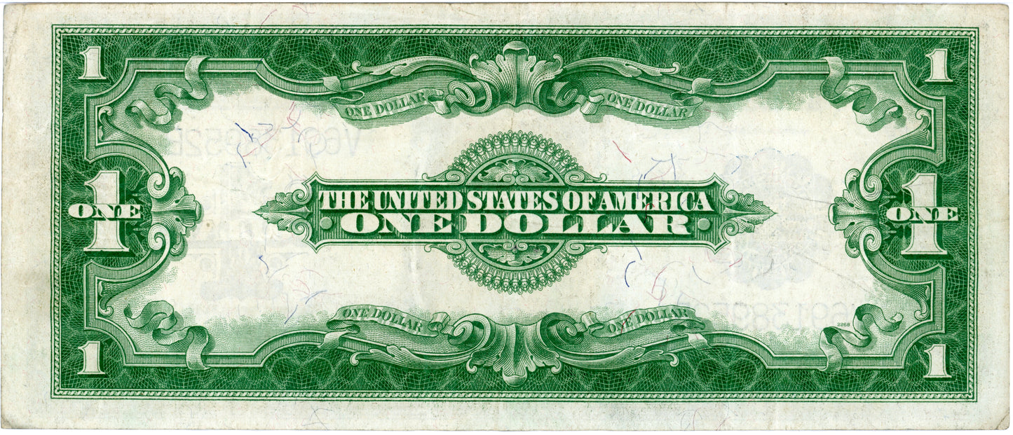1923 $1 Silver Certificate Note Speelman White F-237 V69138952B